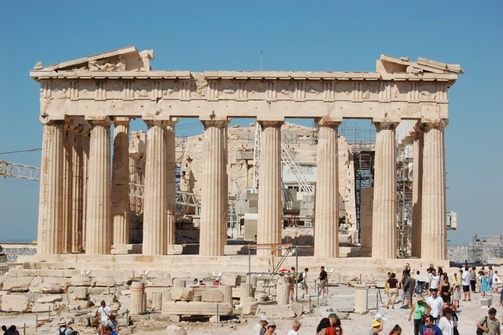 Der Parthenon auf der Akropolis von Athen, Das Haus der Athene