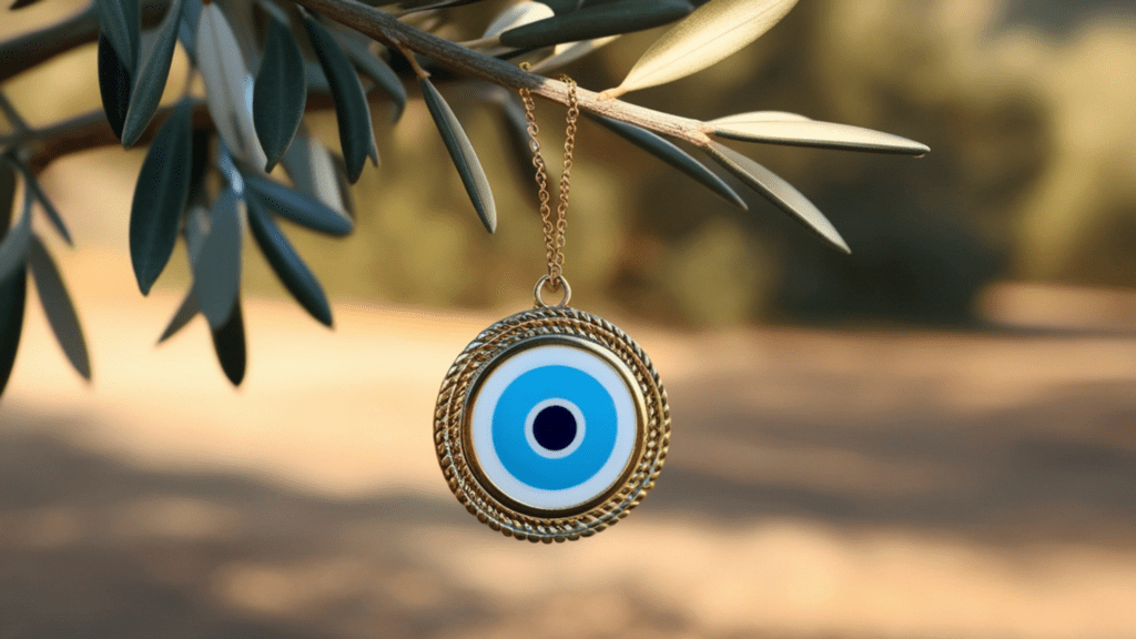 Der Böse Blick - Blaues Glasauge Mati als Schutzsymbol